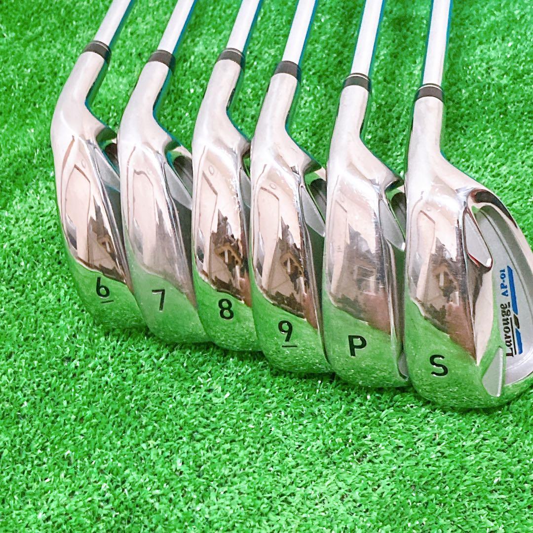 Larouge メンズ クラブセット 9本 右利き FLEX SR 美品 特価