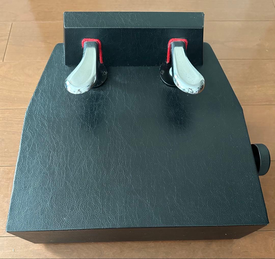 ムツミ ピアノ足台M-60 取説付き+吉澤 ピアノ補助ペダル用バッグ　セット