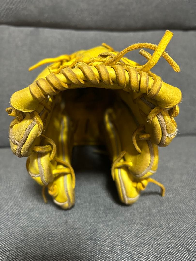 タマザワ 両手投げ 軟式グローブ TG-WH20イエロー 左右 TAMAZAWA