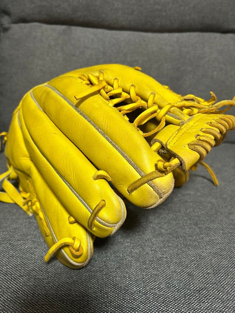 タマザワ 両手投げ 軟式グローブ TG-WH20イエロー 左右 TAMAZAWA