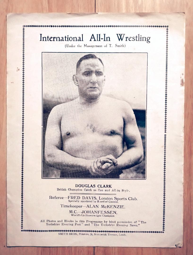 プロレス ビリー・ライレー 出場 プログラム