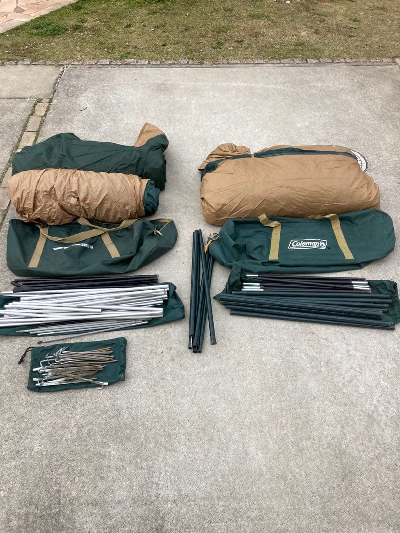 コールマンColeman テント　スクリーンタープ　セット