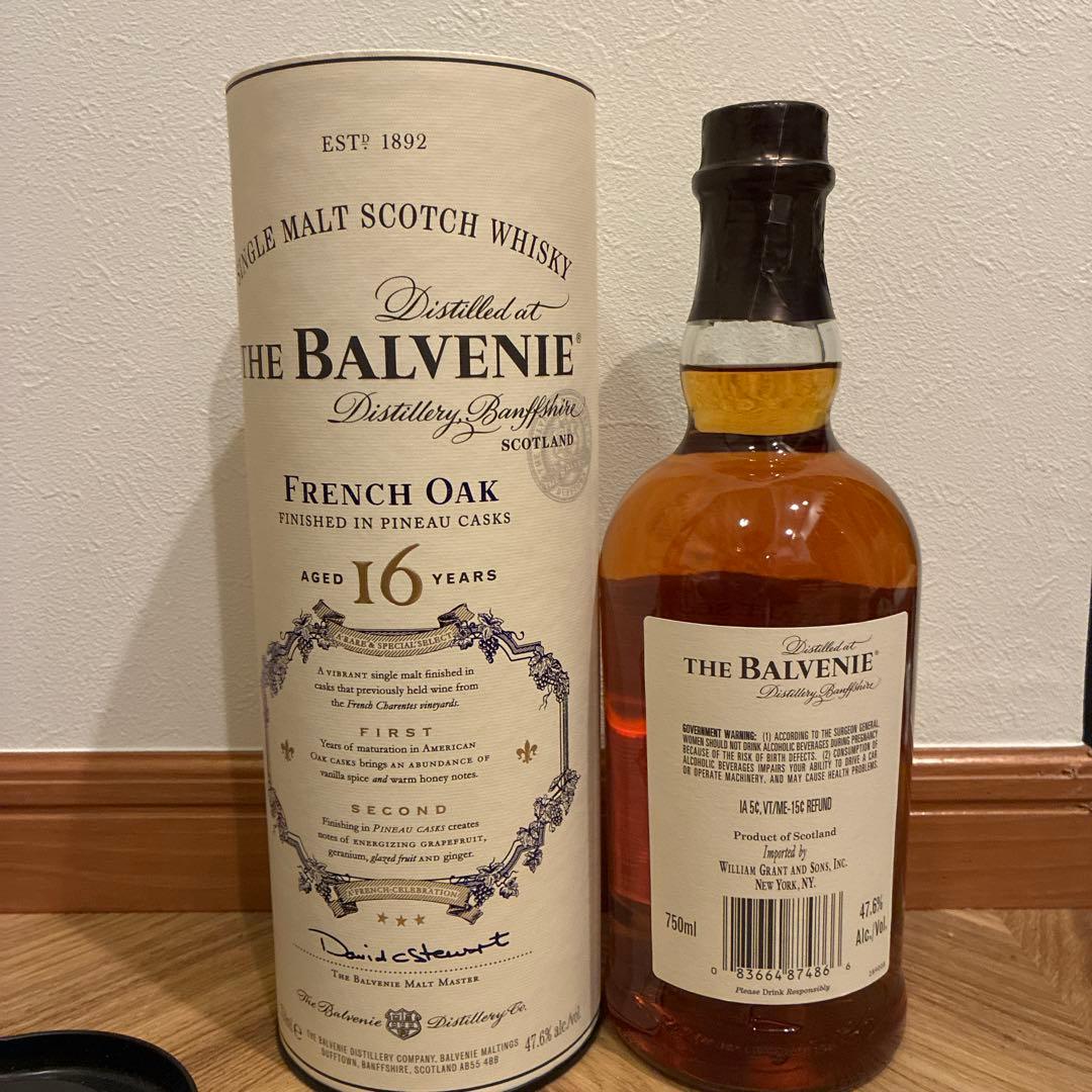 ウイスキー The Balvenie French Oak 16 Years