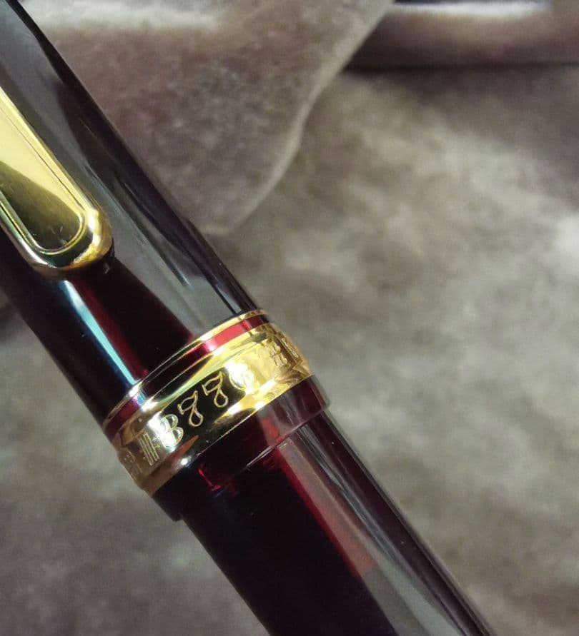 【美品】プラチナ PLATINUM #3776 CENTURY ブルゴーニュ M