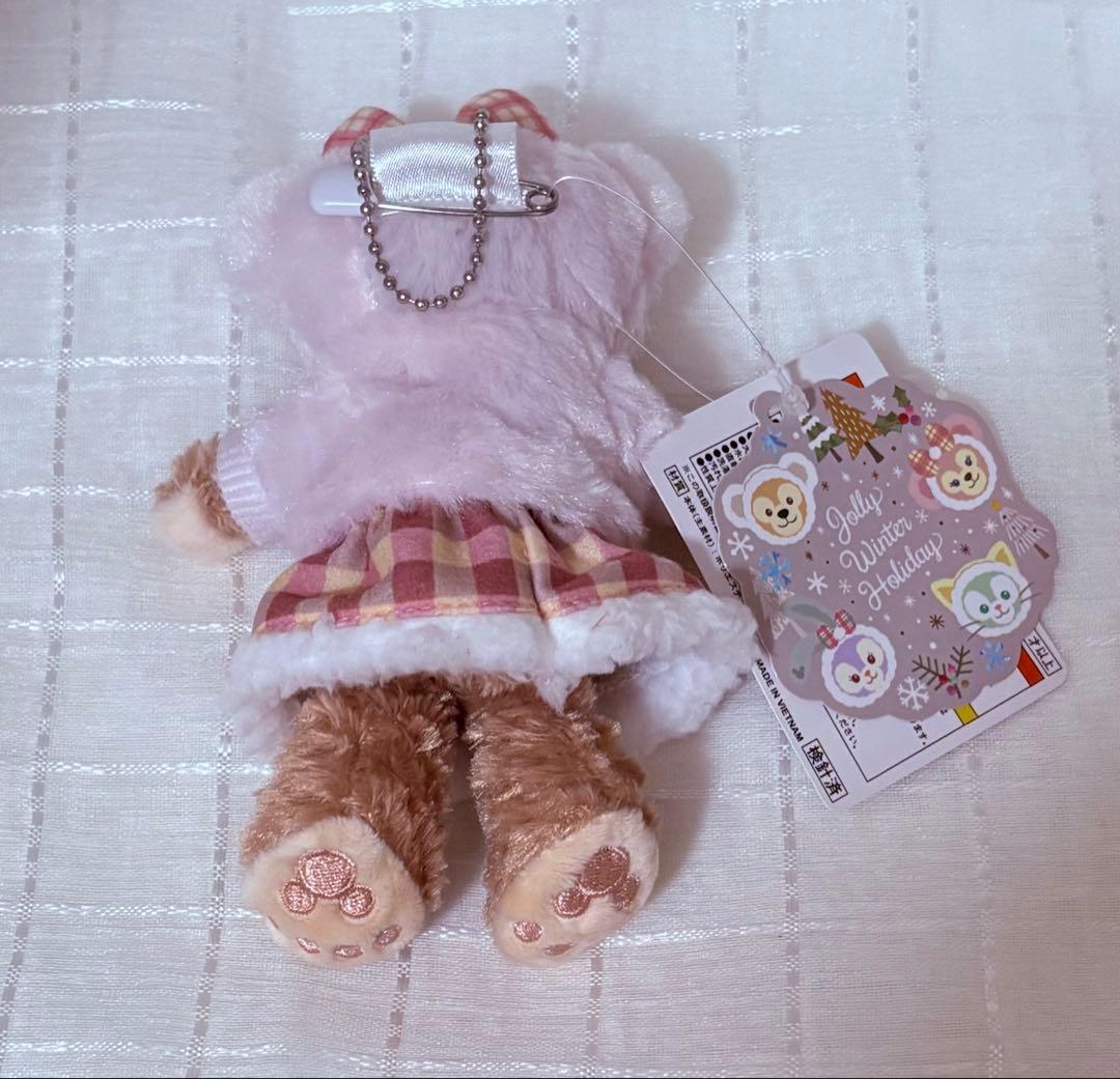 ディズニーシー ウィンターホリデー シェリーメイ ぬいぐるみバッジ