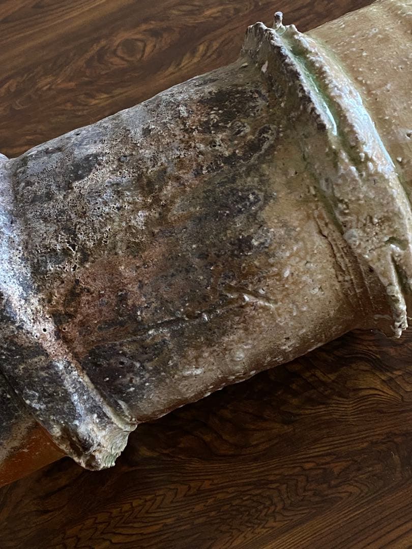 伊賀焼 Iga ware 竹花入 Vase 井村侊生 N16