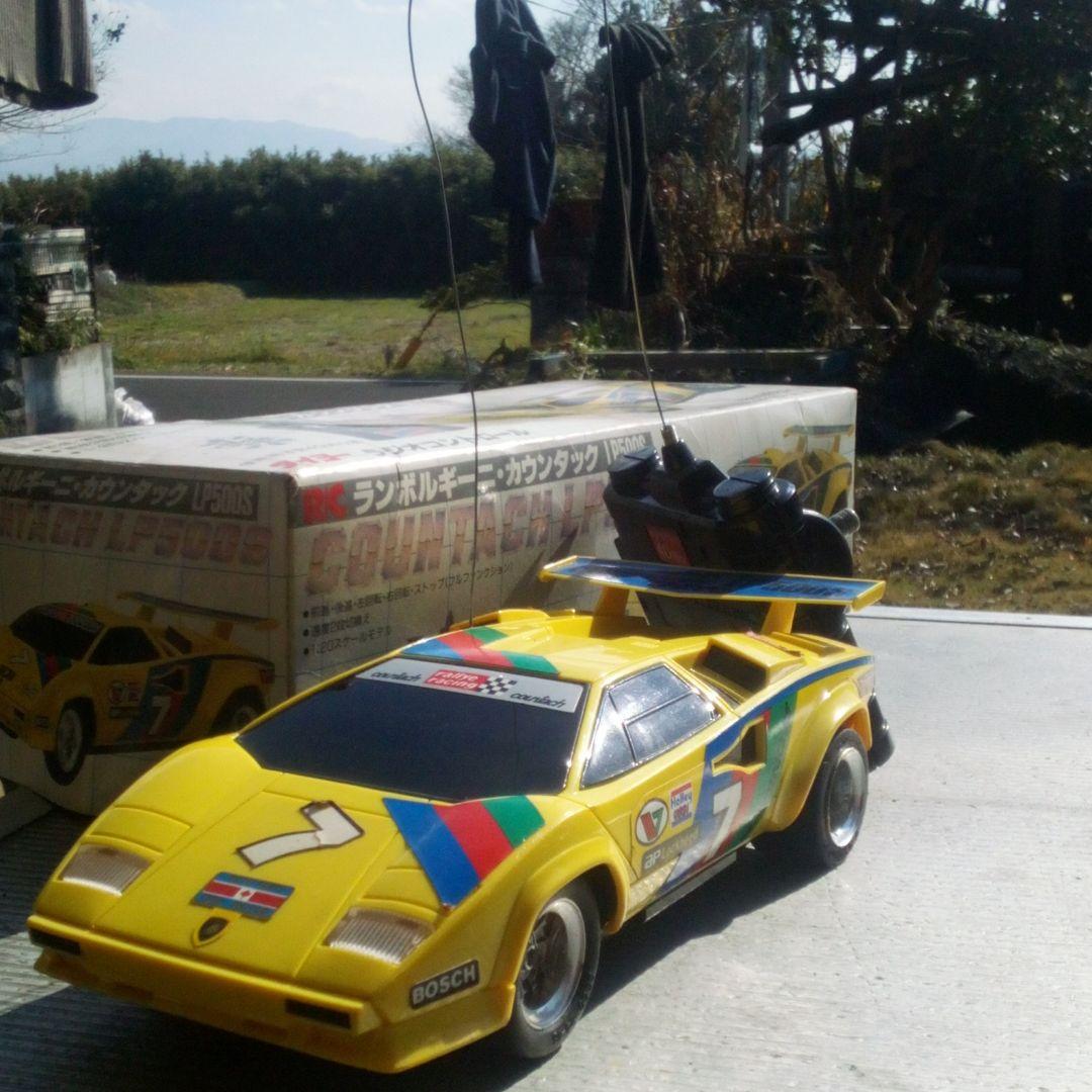 ランボルギーニ　カウンタック　ラジコン　ジャンク