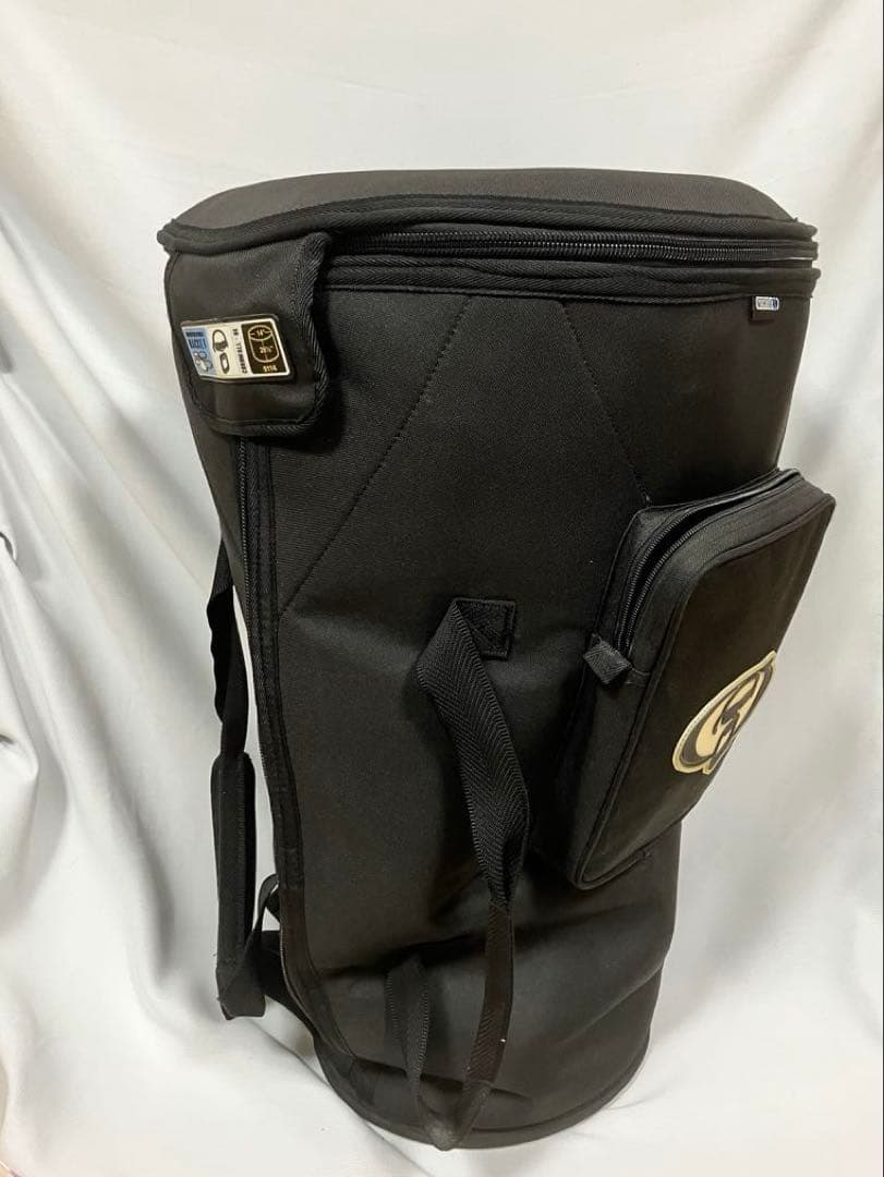 ジャンベ　レモ 14インチ中古、ケース、ストラップ、チューニングキー付き