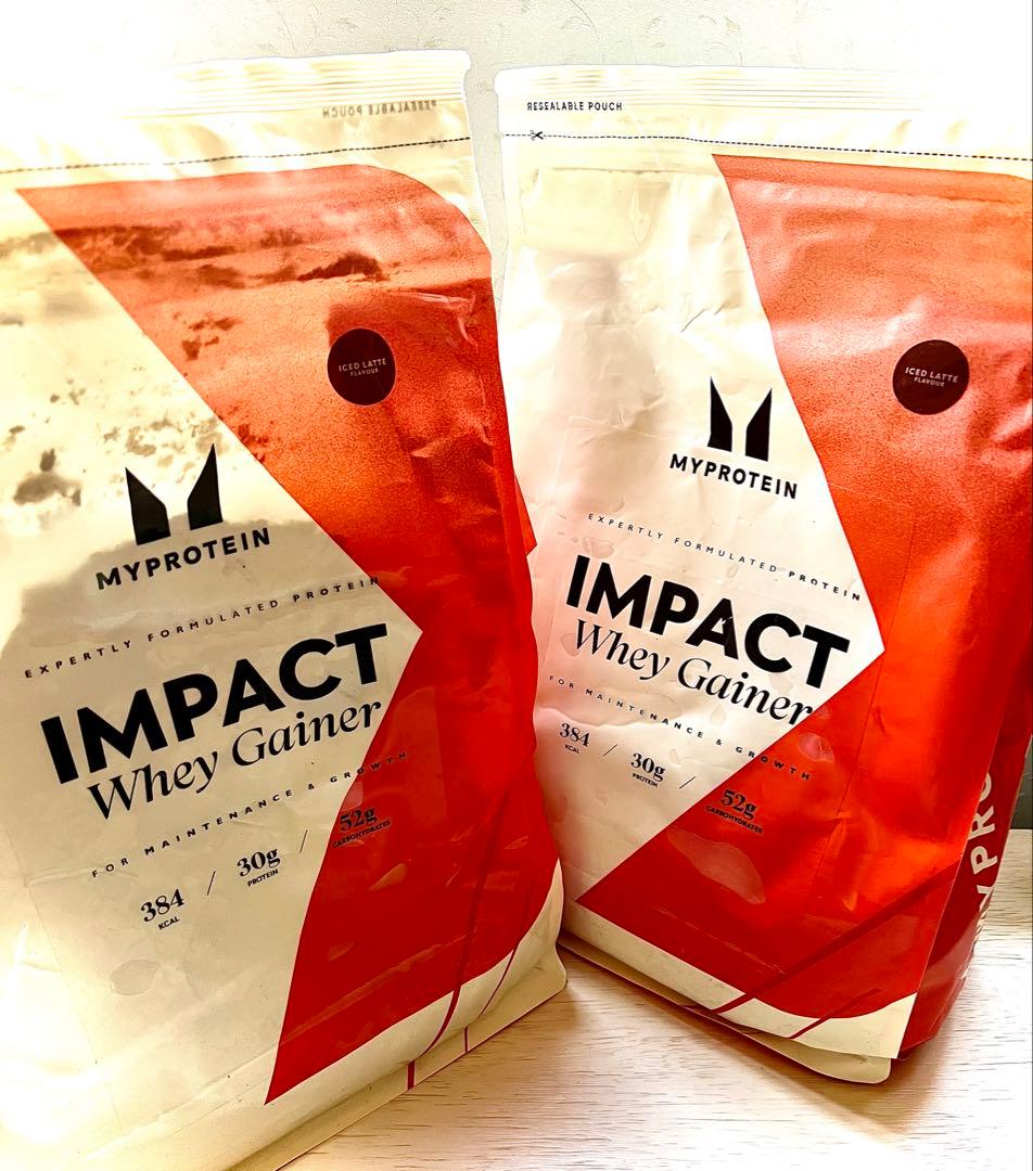 マイプロテイン★ウエイトゲイナー★アイスラテ味★5kg シェイカー付き！