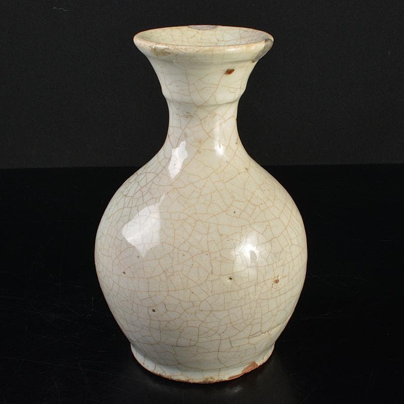 朝鮮美術　李朝　高麗白磁　徳利　V　R7187