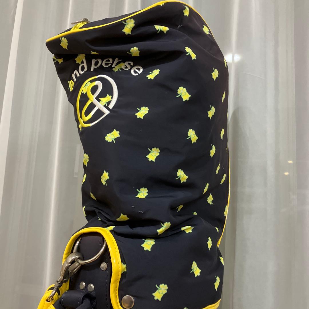 and per se ゴルフ　花柄キャディバッグ アンパスィ