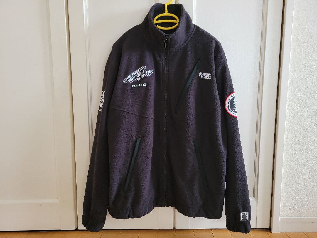 ラフロッグ RUFFLOG フルジップフリースジャケット