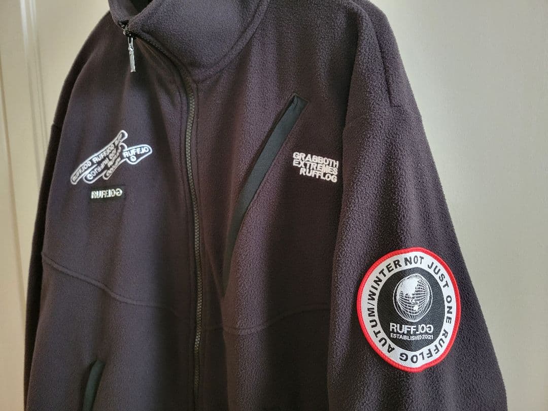 ラフロッグ RUFFLOG フルジップフリースジャケット