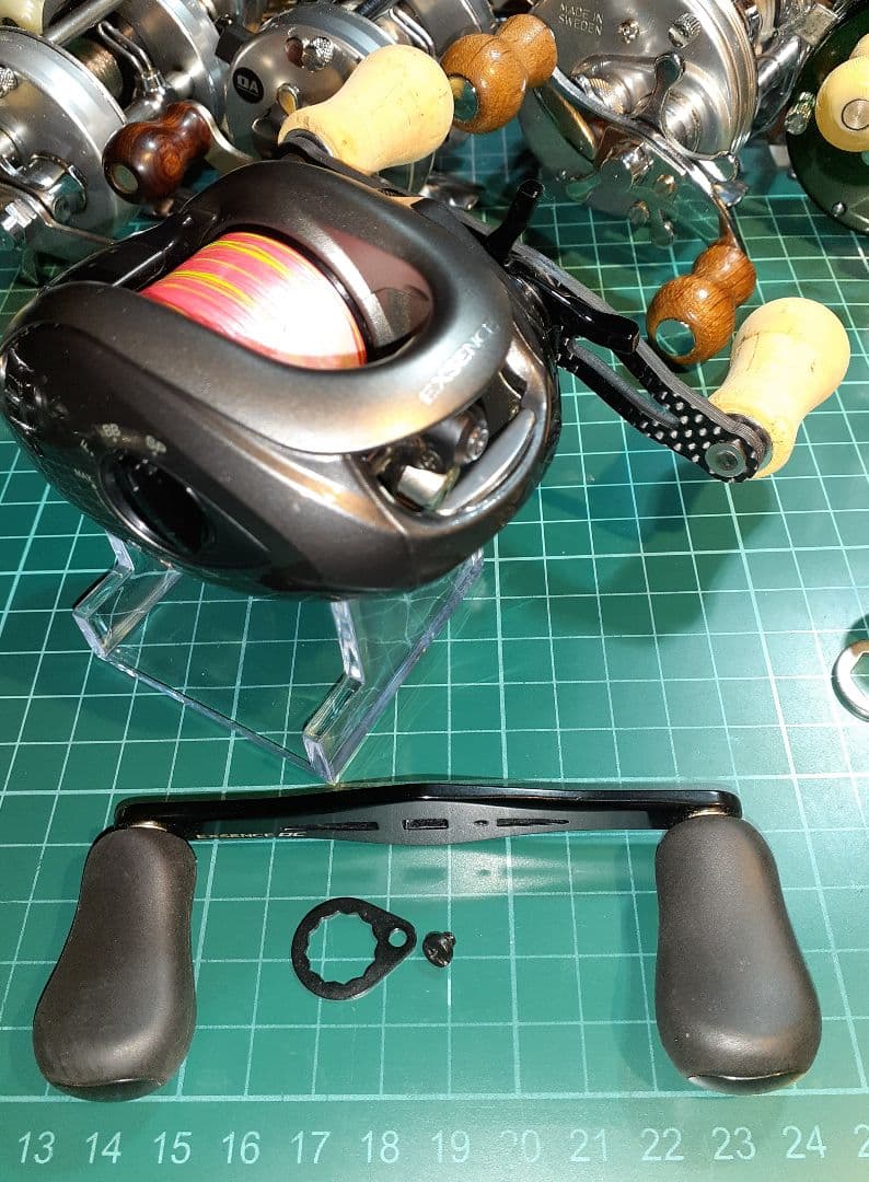 シマノ 13'エクスセンスDC ハンドルカスタム仕様