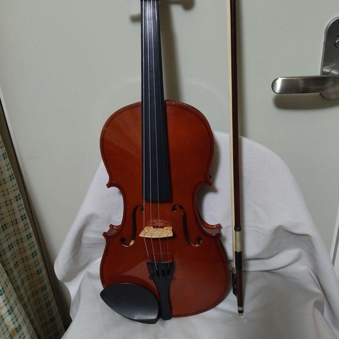 ♥大幅値引済♥バイオリン4/4♥初心者用大人用♥弓ケース松脂付♥整備済すぐ使用可