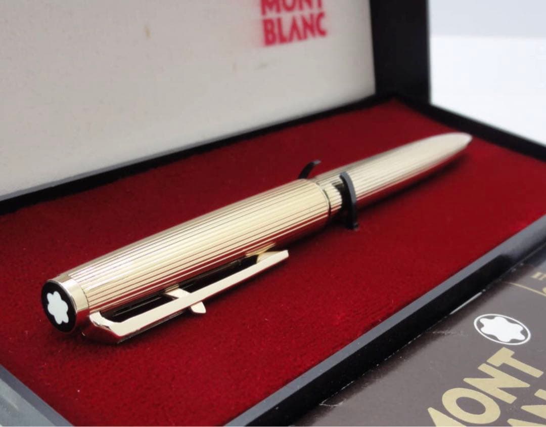 ⭐️金運上昇!黄金の総金張りの逸品！⭐️ハンマートリガーNo1846⭐️モンブラン社製