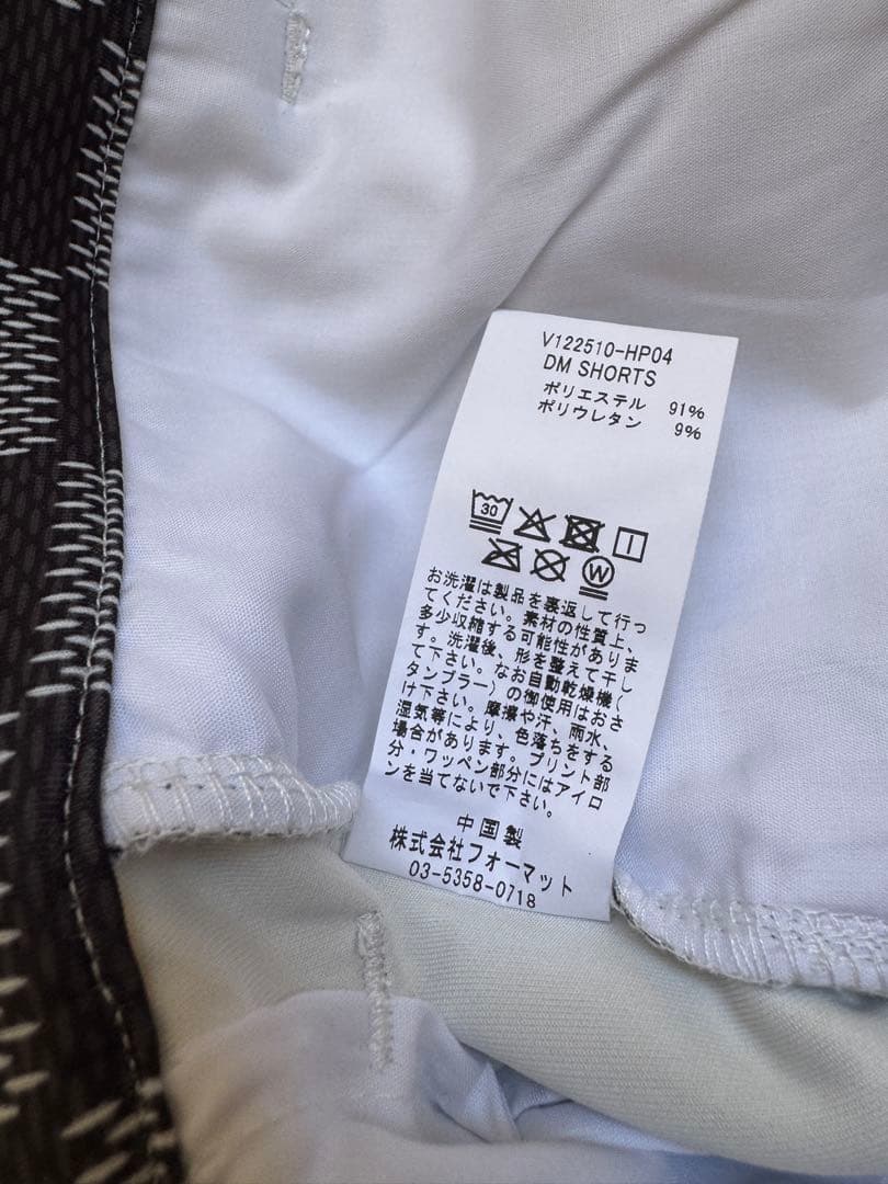 V12GOLF DM SHORTSメンズ ショートパンツ未使用