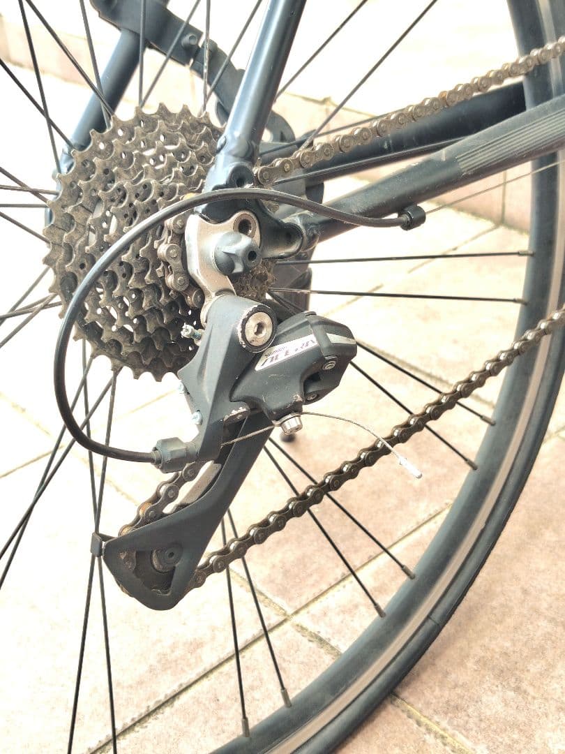 Bianchi C-SPORTS 1 黒 クロスバイク サイズ51 中古 訳あり