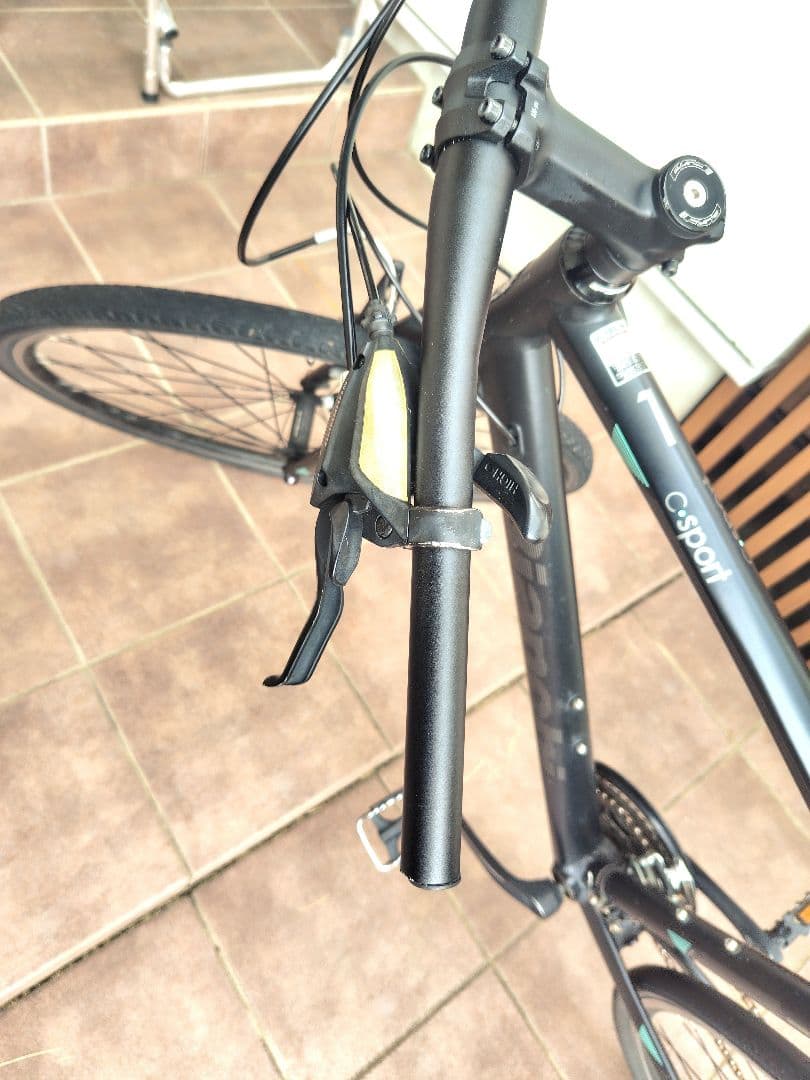 Bianchi C-SPORTS 1 黒 クロスバイク サイズ51 中古 訳あり