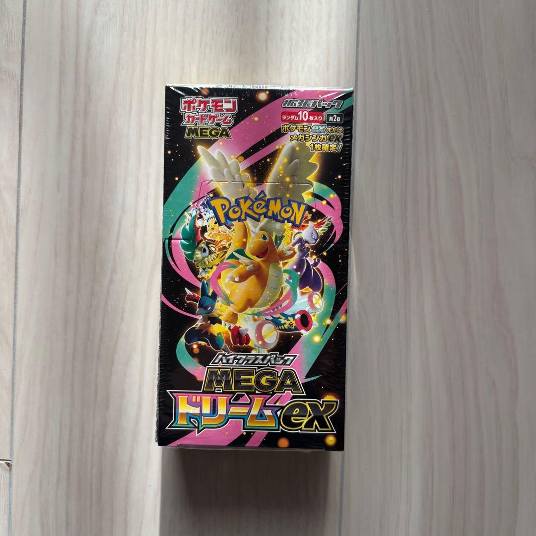 ポケモンカードゲーム MEGAドリームEX シュリンクつき