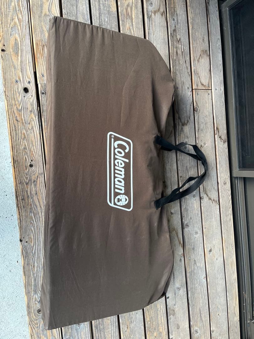 ジャンク　コールマン　コンフォートマスター　バンブーラウンジテーブル100