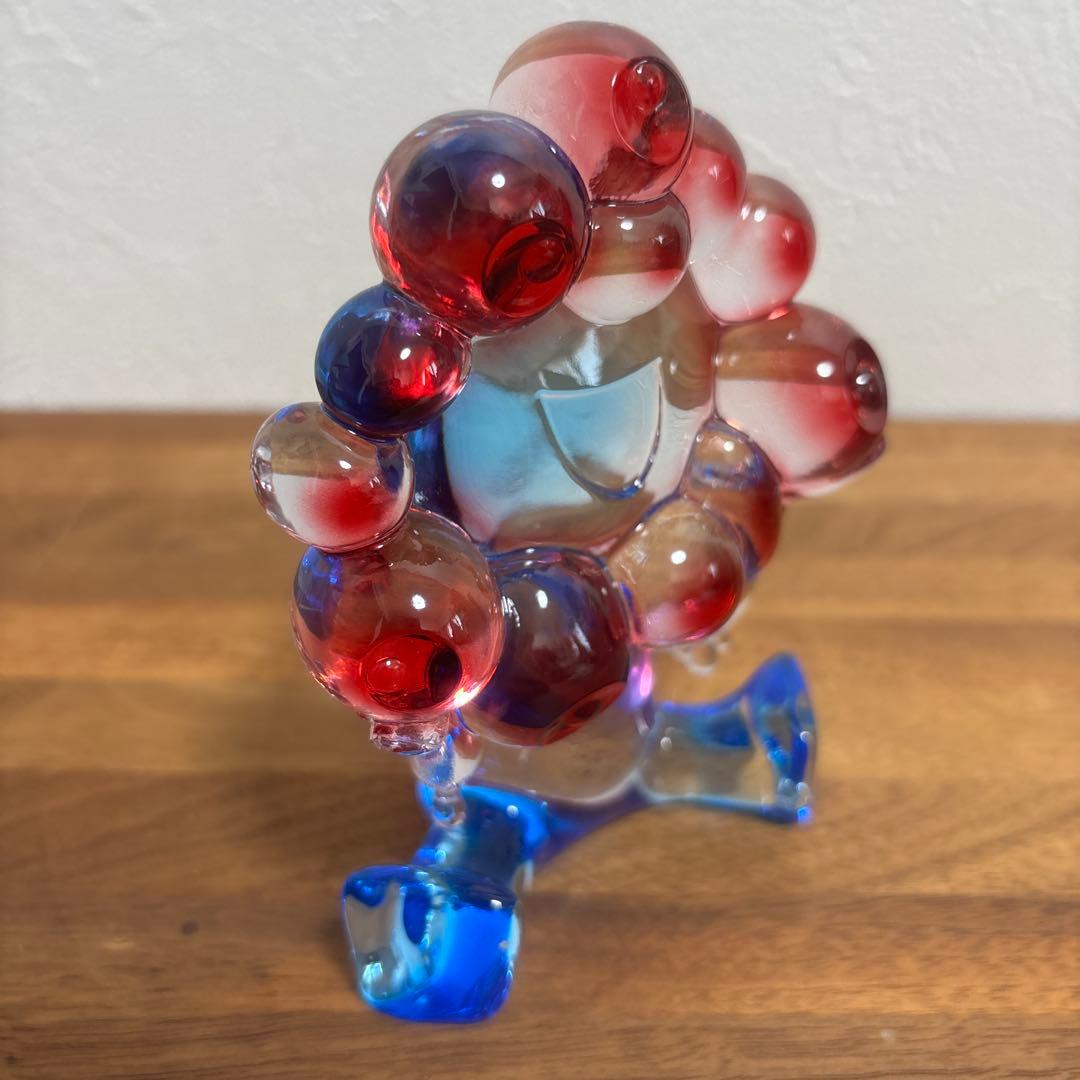 EXPO2025 ミャクミャク　クリアフィギュア / レッド×ブルー