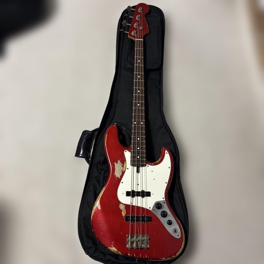 ベース FULLERTONE JAY-BEE 60 Candy Apple Red