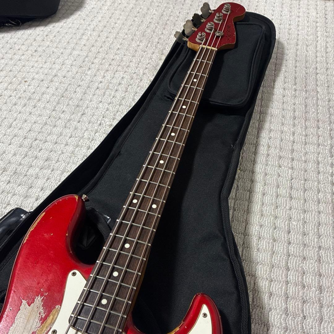 ベース FULLERTONE JAY-BEE 60 Candy Apple Red