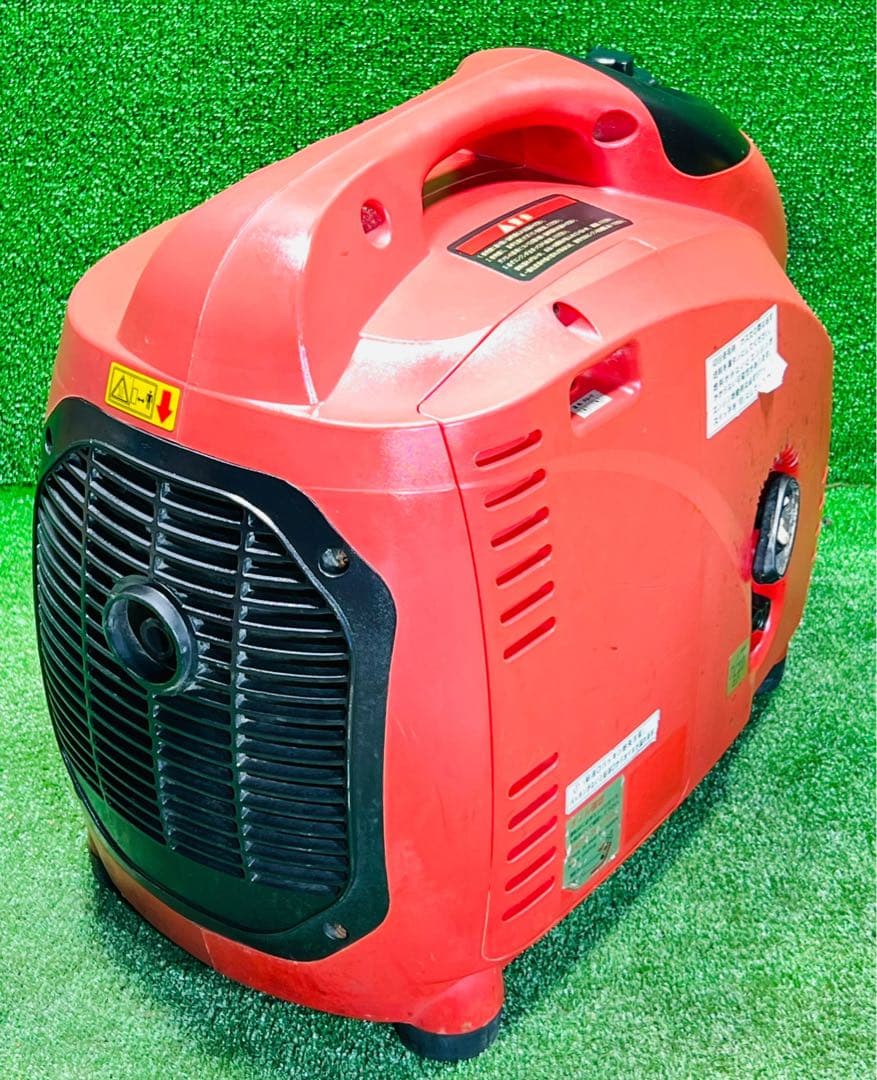 ポータブル発電機 赤 GG2500i 動作確認済み！エンジンok！