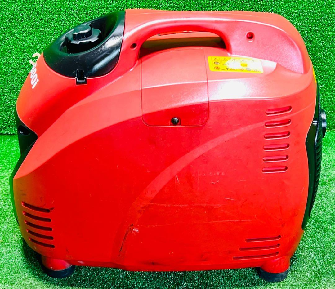 ポータブル発電機 赤 GG2500i 動作確認済み！エンジンok！