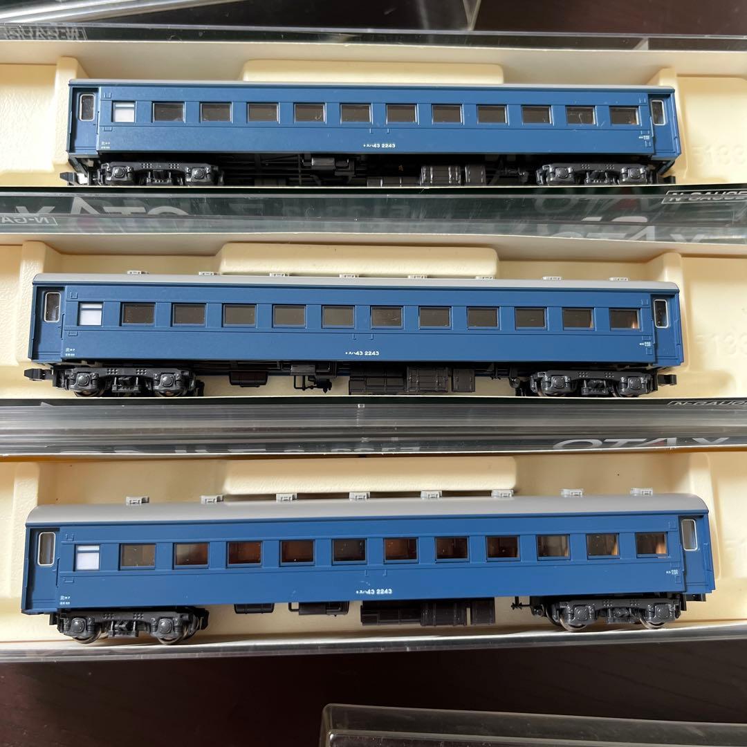 KATO Nゲージ スハ43 10両プラス スハフ42 2両セット