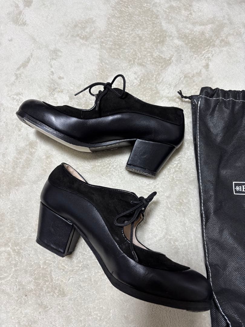 ベゴーニャ　セルベラ　フラメンコシューズ 黒