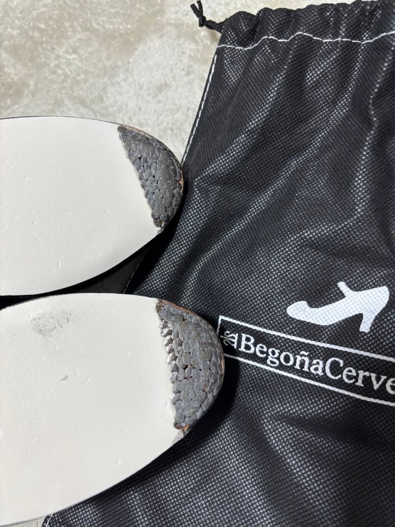 ベゴーニャ　セルベラ　フラメンコシューズ 黒