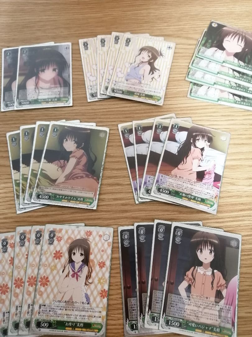 ヴァイスシュヴァルツ　ToLOVEる　カード74枚セット