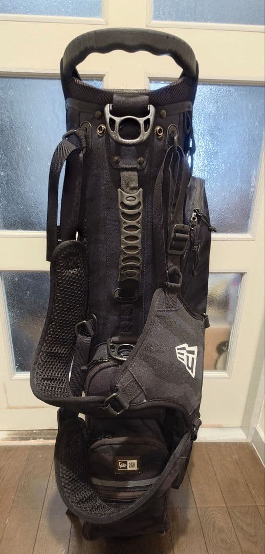 NEWERA キャディーバッグ スタンドタイプ タイガースカモ ネイビー