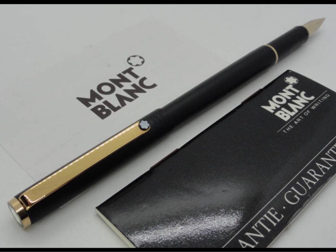 モンブラン　★世界中でファンの絶えない逸品SラインNo2118ブラック＆ゴールド