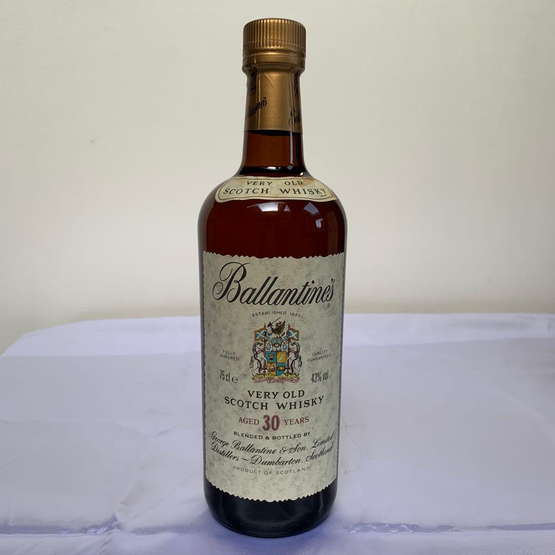 【未開栓美品】古酒　Ballantine's バランタイン30年 750ml箱付