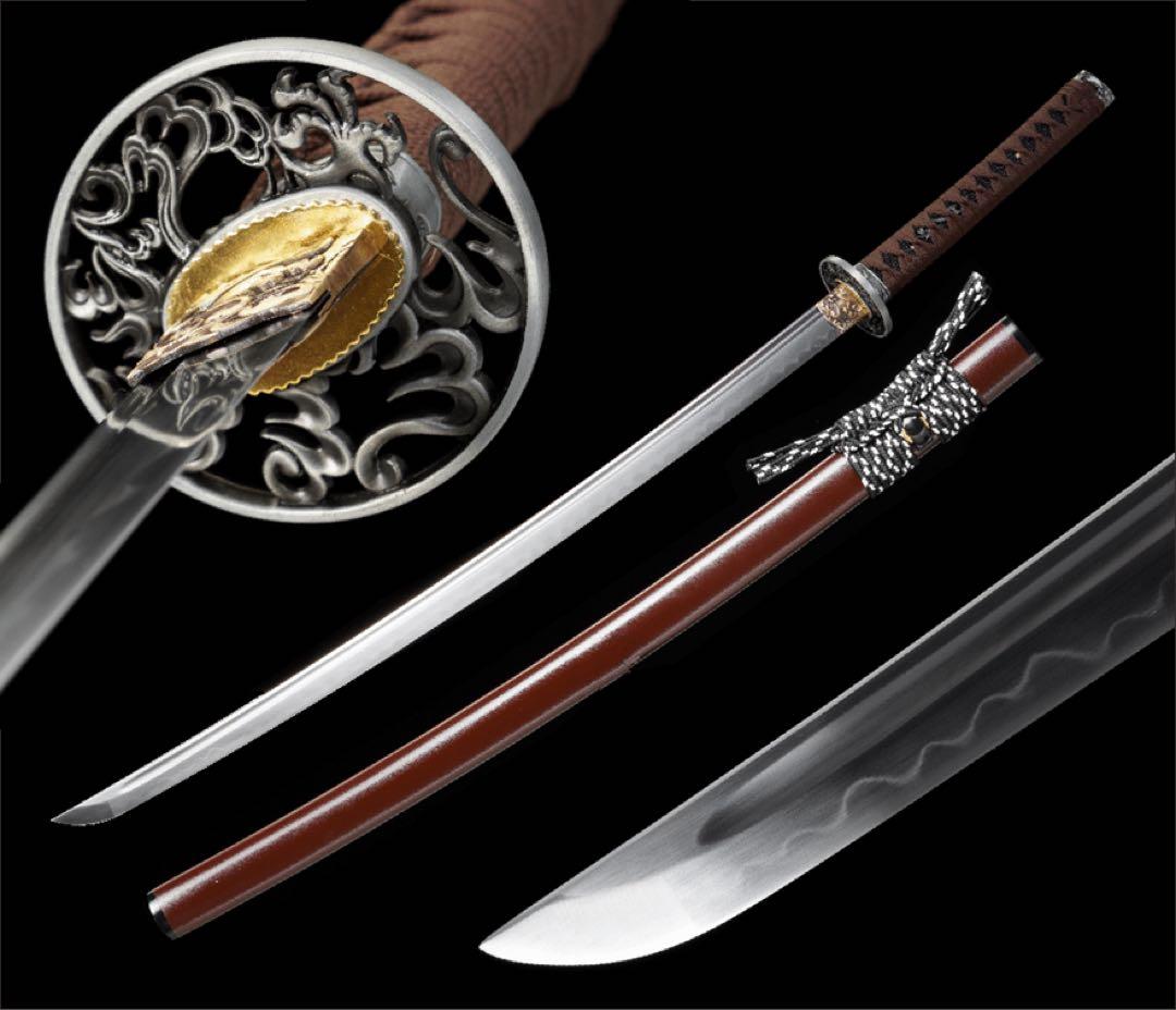 【侍打刀―冥炎斬】模造刀 居合刀 武士道 武具 漢剣 唐刀 龍泉剣 手鍛造打