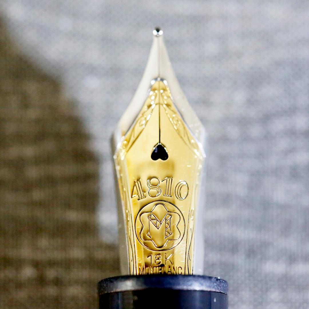 【美品】モンブラン 万年筆 ロレンツォ メディチ パトロンシリーズ １９９２年