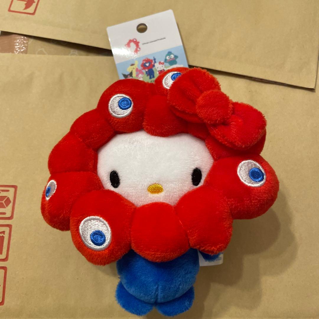 EXPO2025　万博　ミャクミャク キティ　カラビナ　キーホルダー　ぬいぐるみ