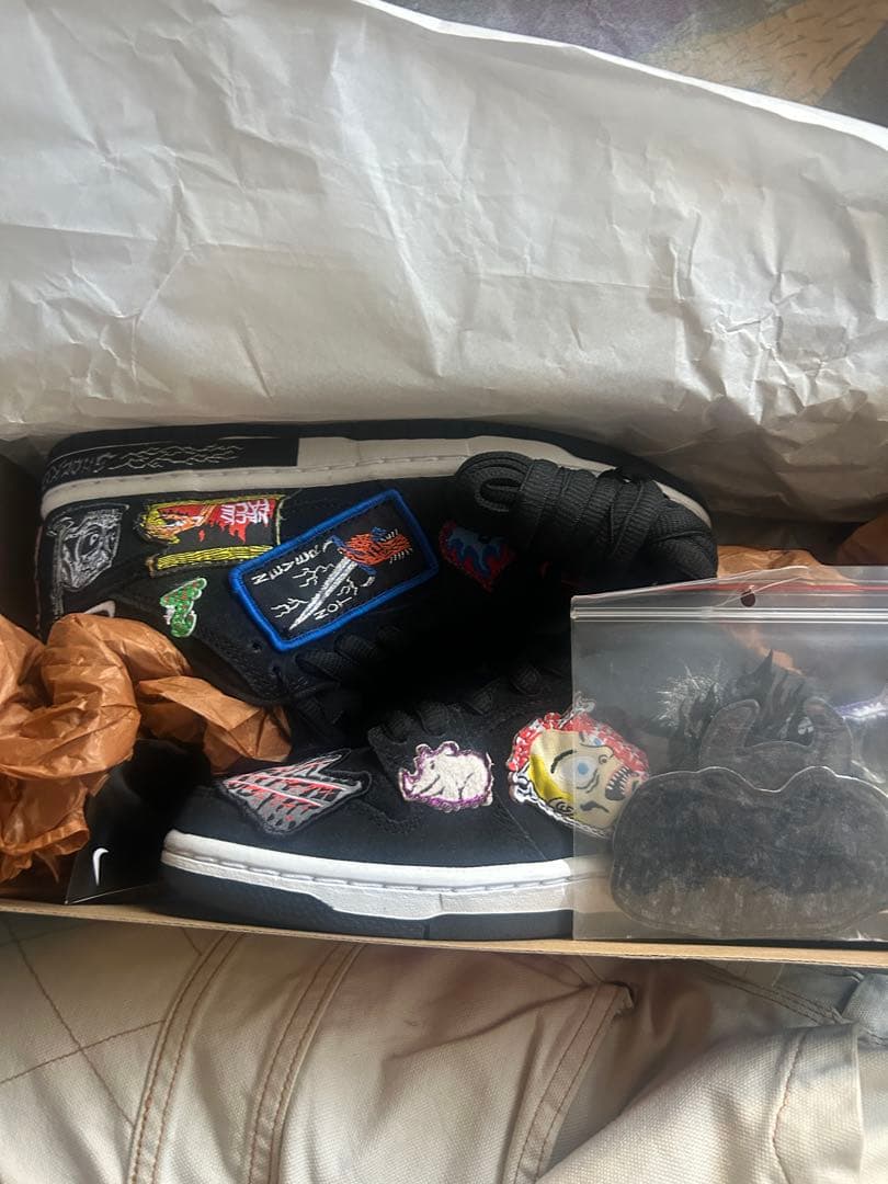 Neck face × Nike SB Dunk Low 23.5cm