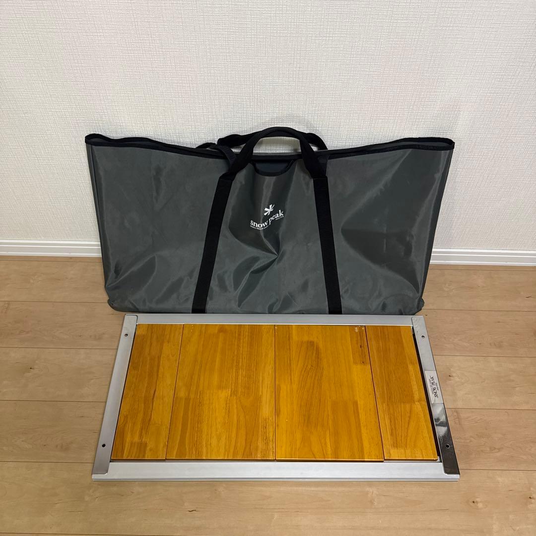 スノーピーク　テーブル キッチン エントリーIGT と収納袋