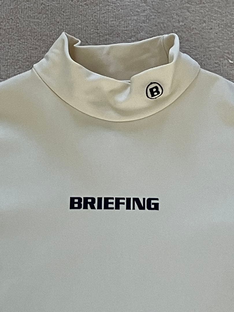 ブリーフィングゴルフ 吸湿発熱 ハイネック ストレッチロングスリーブシャツ