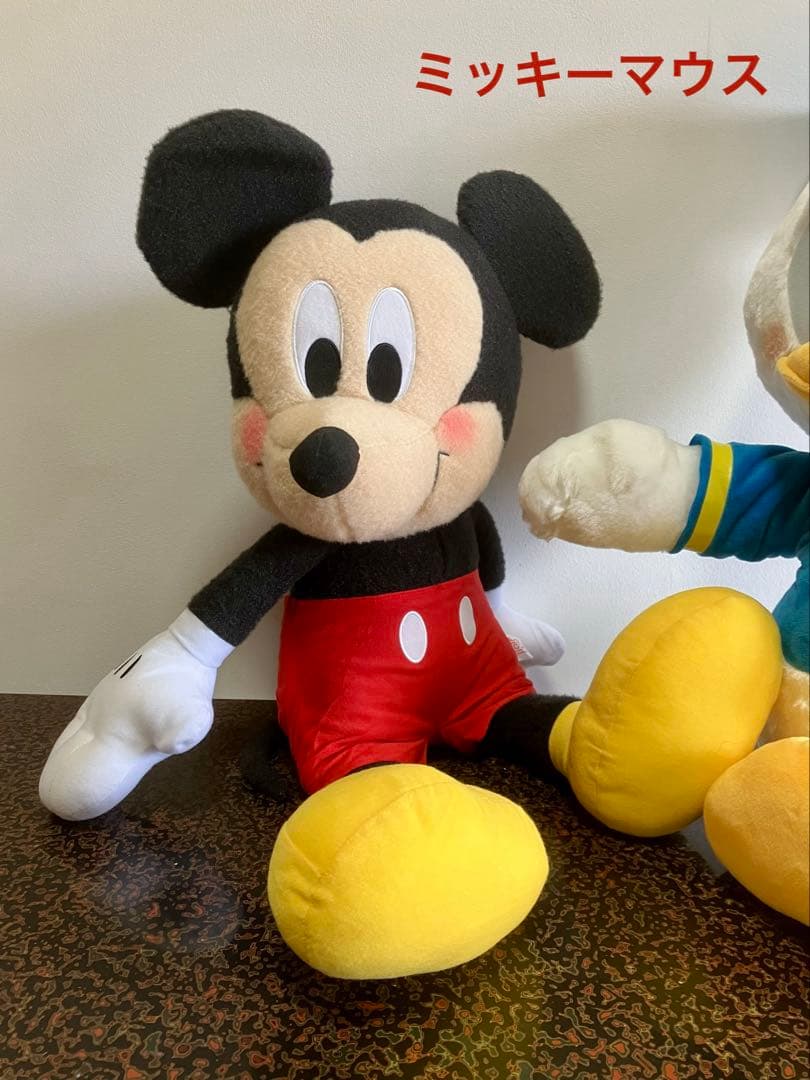 ミッキーマウス＆ドナルドダック　特大ぬいぐるみセット