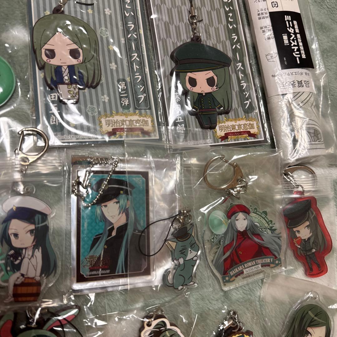 明治東亰恋伽 めいこい 藤田 五郎 缶バッジ アクキー マグネット ラバスト 他