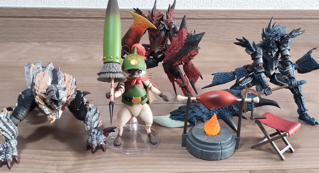 モンスターハンター リボルテック ヴァルカンログ 10体セット