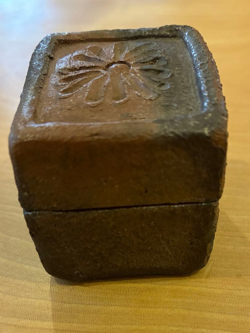 香合 茶道具 古美術 年代物 書付