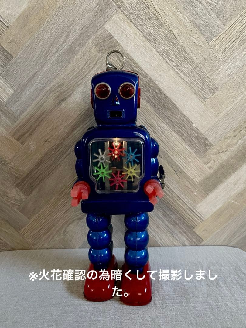 動作確認済【極美品】HIGH-WHEEL ROBOT ブリキロボット