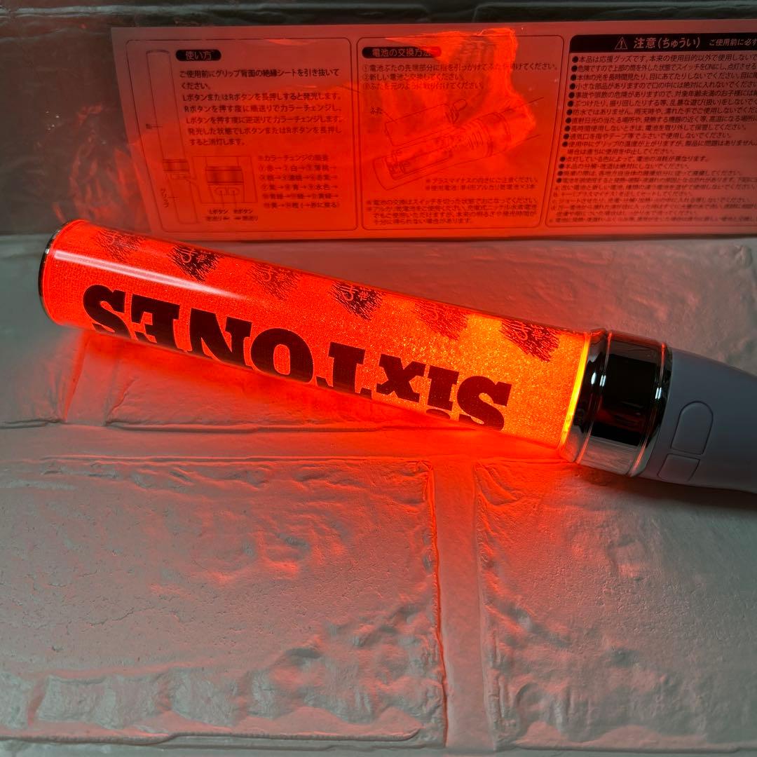 正規品　SixTONES チェンエラ ペンライト キンブレ