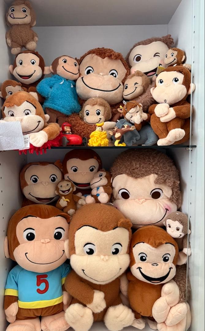 おさるのジョージ ぬいぐるみセット